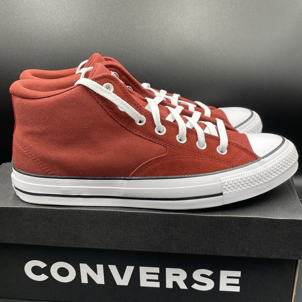 Converse CTAS Malden Street Mid Rottin Apple/White Mens Sz 10 Sneakers A13210F - Picture 6 of 8